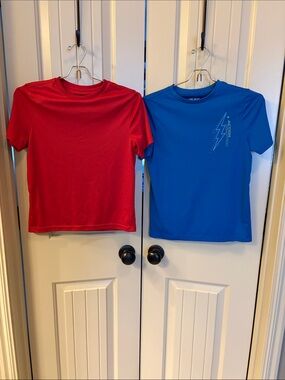 tek gear Short Sleeve Active Tees - Red & Blue